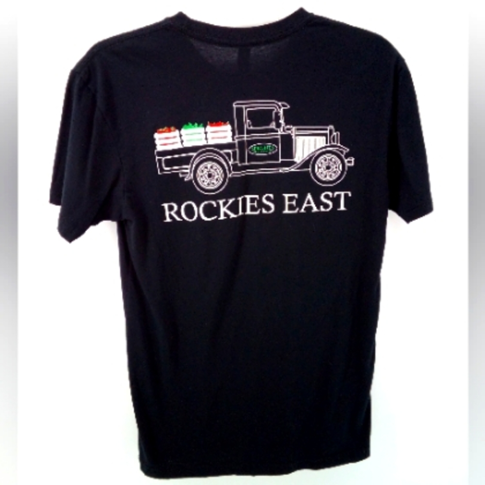 Sprouts Farmer's Market Rockies East Smyrna #518 Fruit Truck Cotton Blend Tee S
